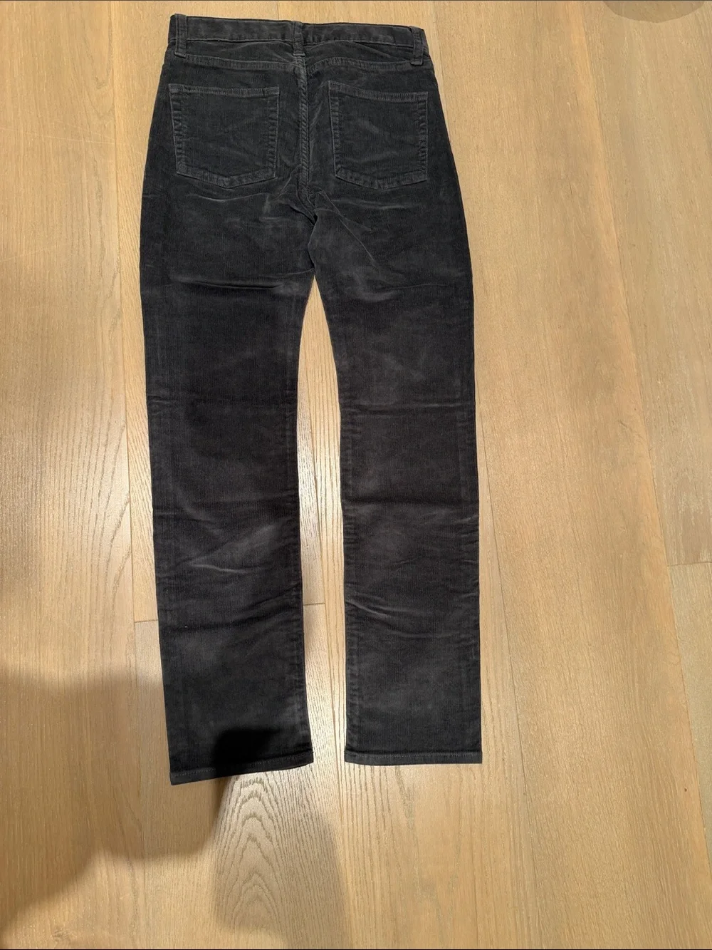 Crewcuts dark grey Straight Corduroy Jeans for boys (Classic Black)